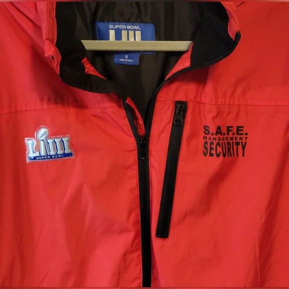 ***SOLD***OFFICIAL Licensed Super Bowl 53 Security Jacket - Picture 3 of 6